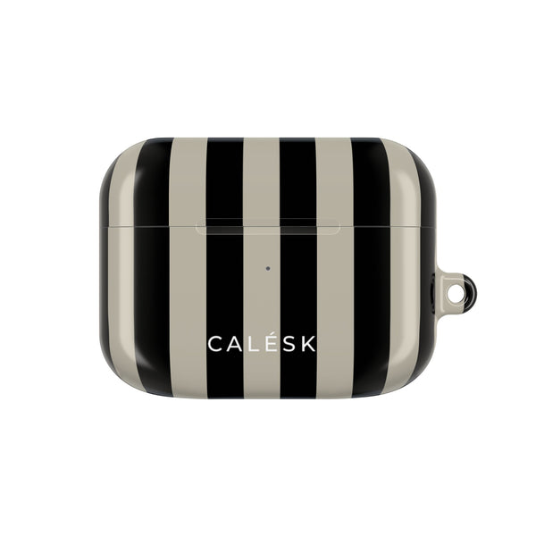 Grey Scale Earbuds Case