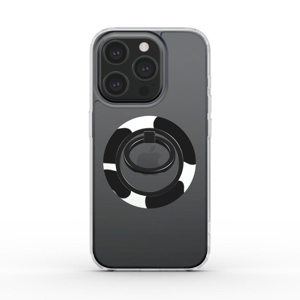 Cream & Ink Ring Holder