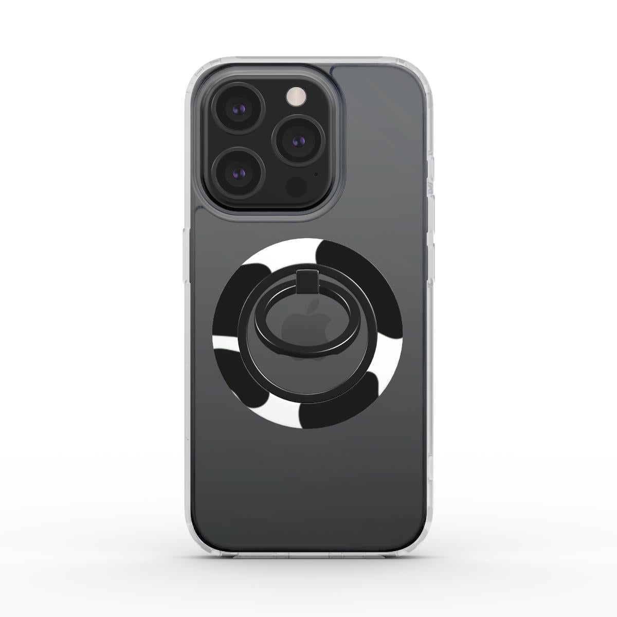 Cream & Ink Ring Holder