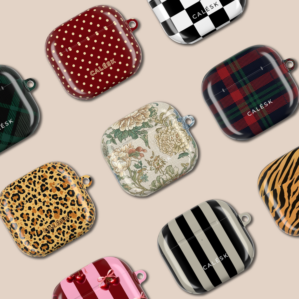 Classic Flora Earbuds Case