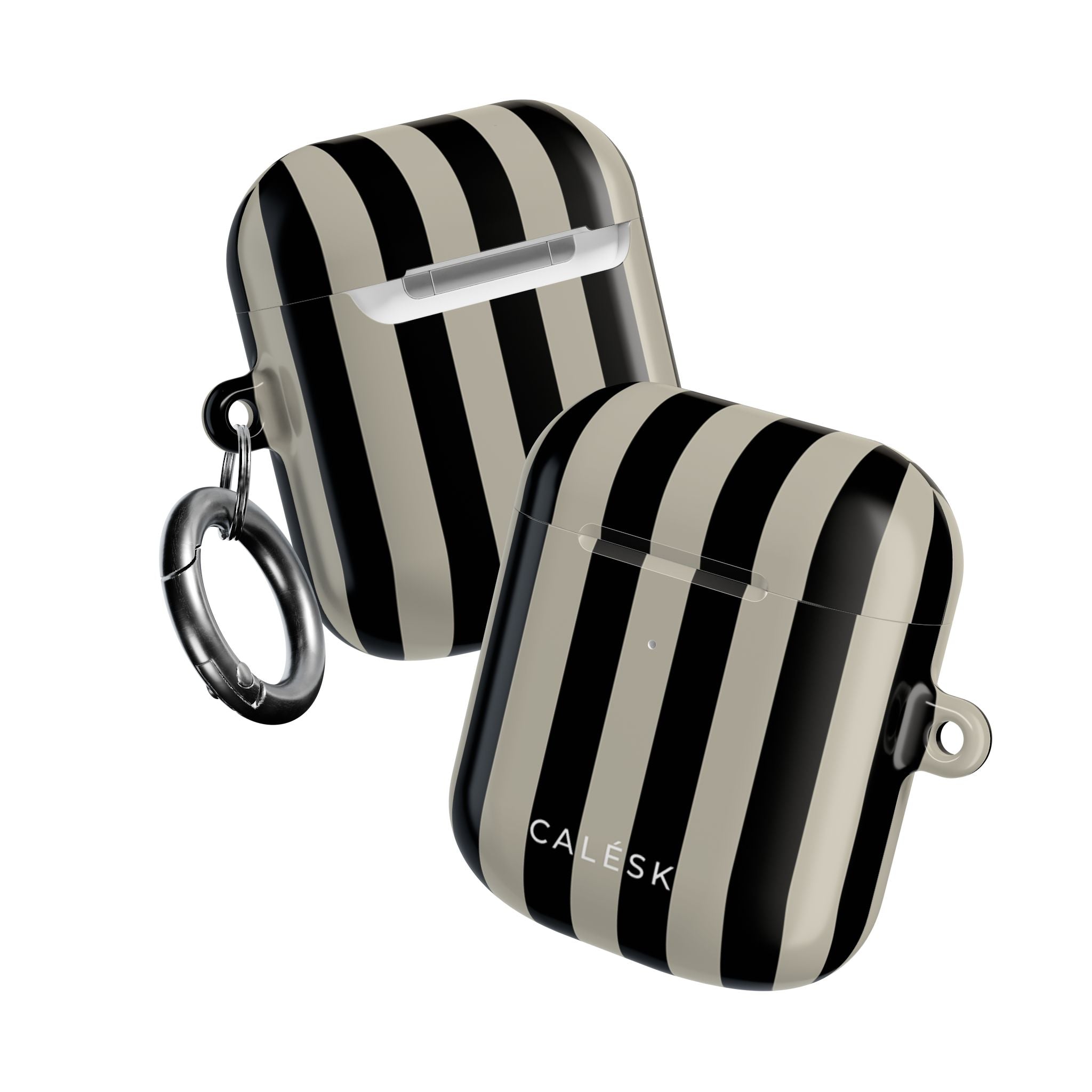 Grey Scale Earbuds Case