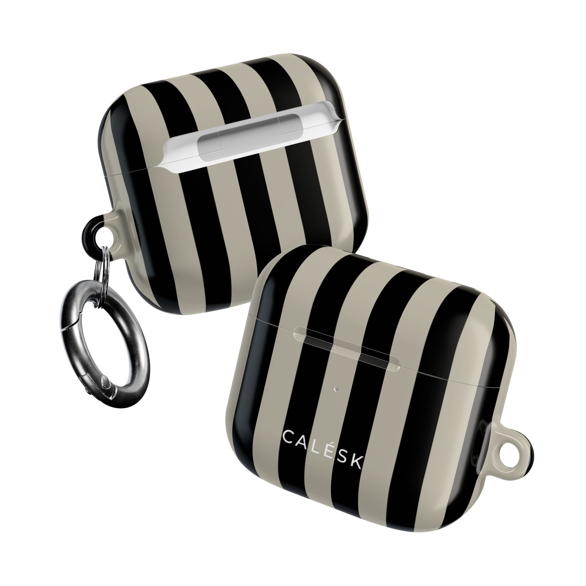 Grey Scale Earbuds Case