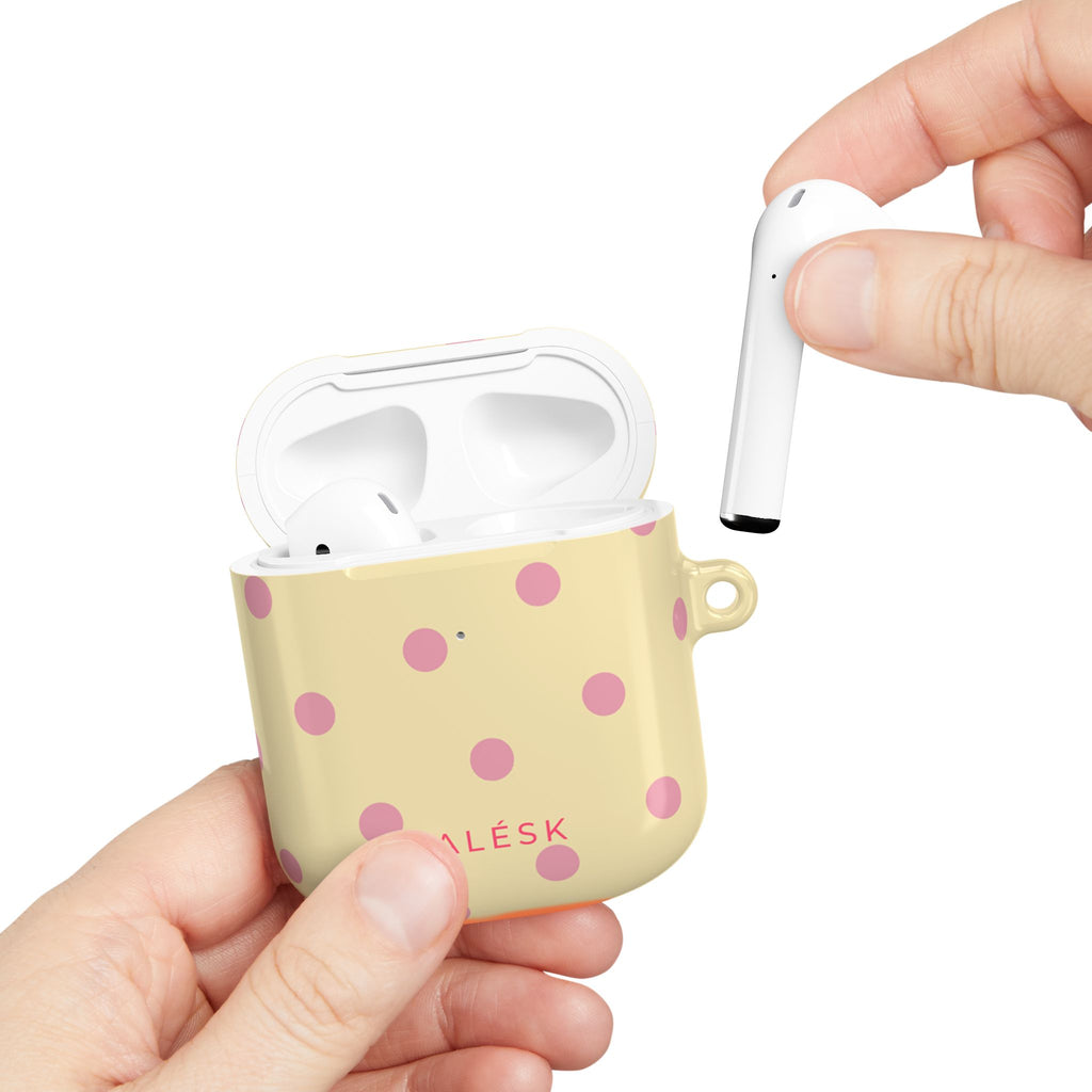 Soft Blush Earbuds Case