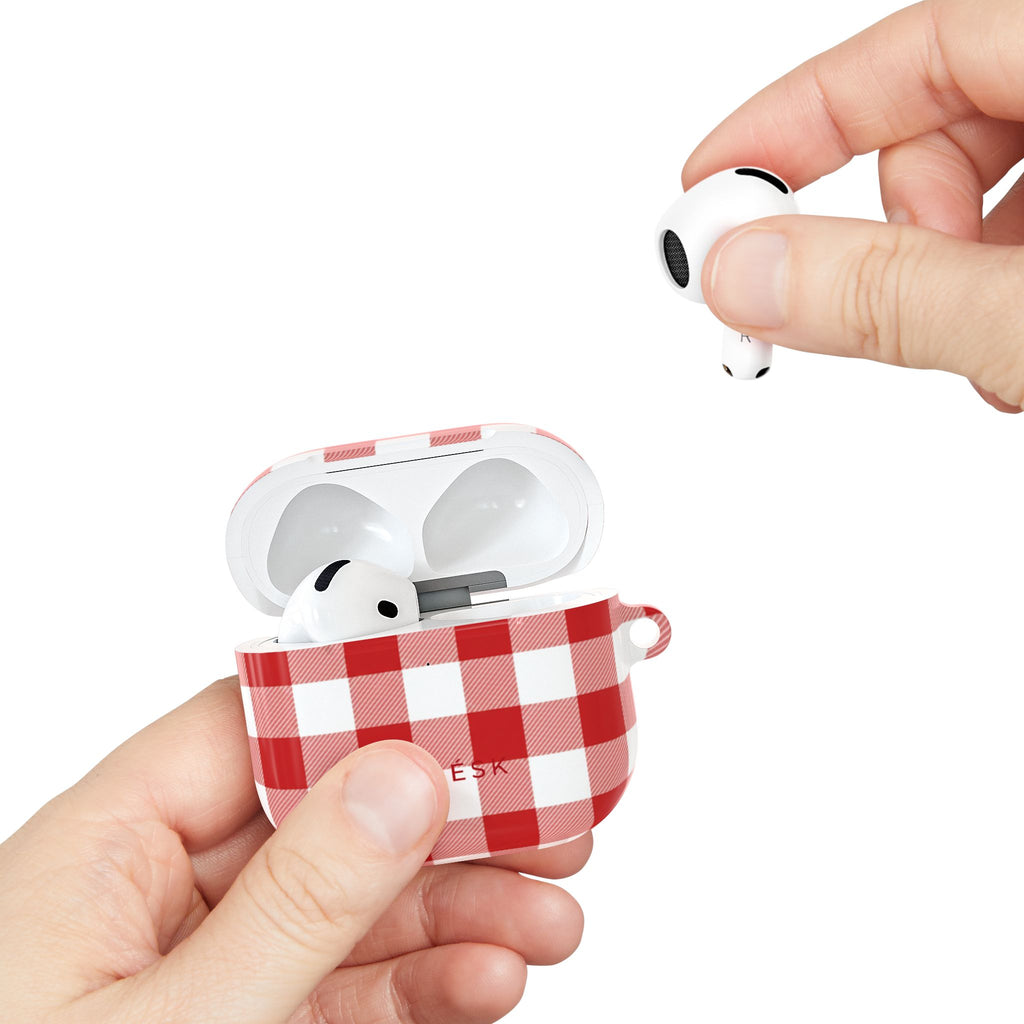 Soft Picnic Earbuds Case