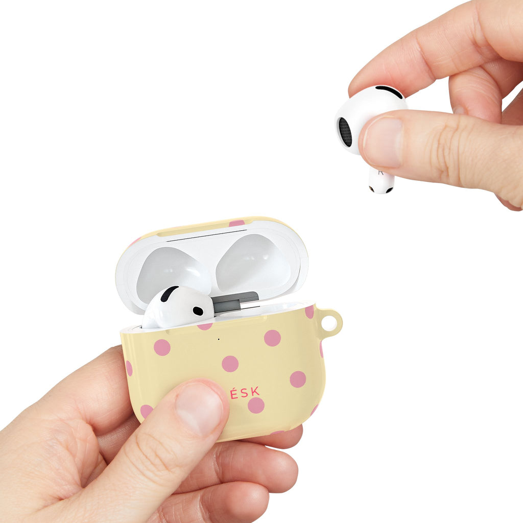 Soft Blush Earbuds Case