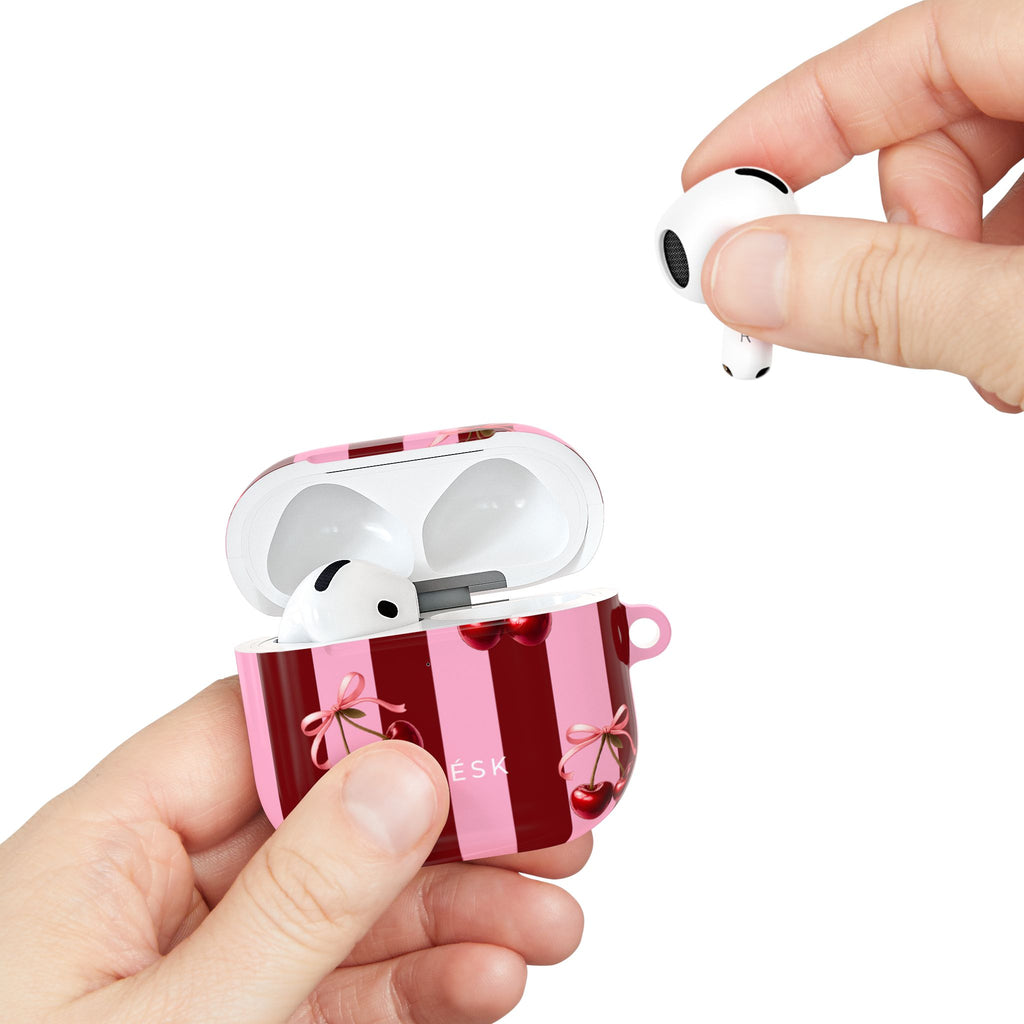 Cherry Kiss Earbuds Case