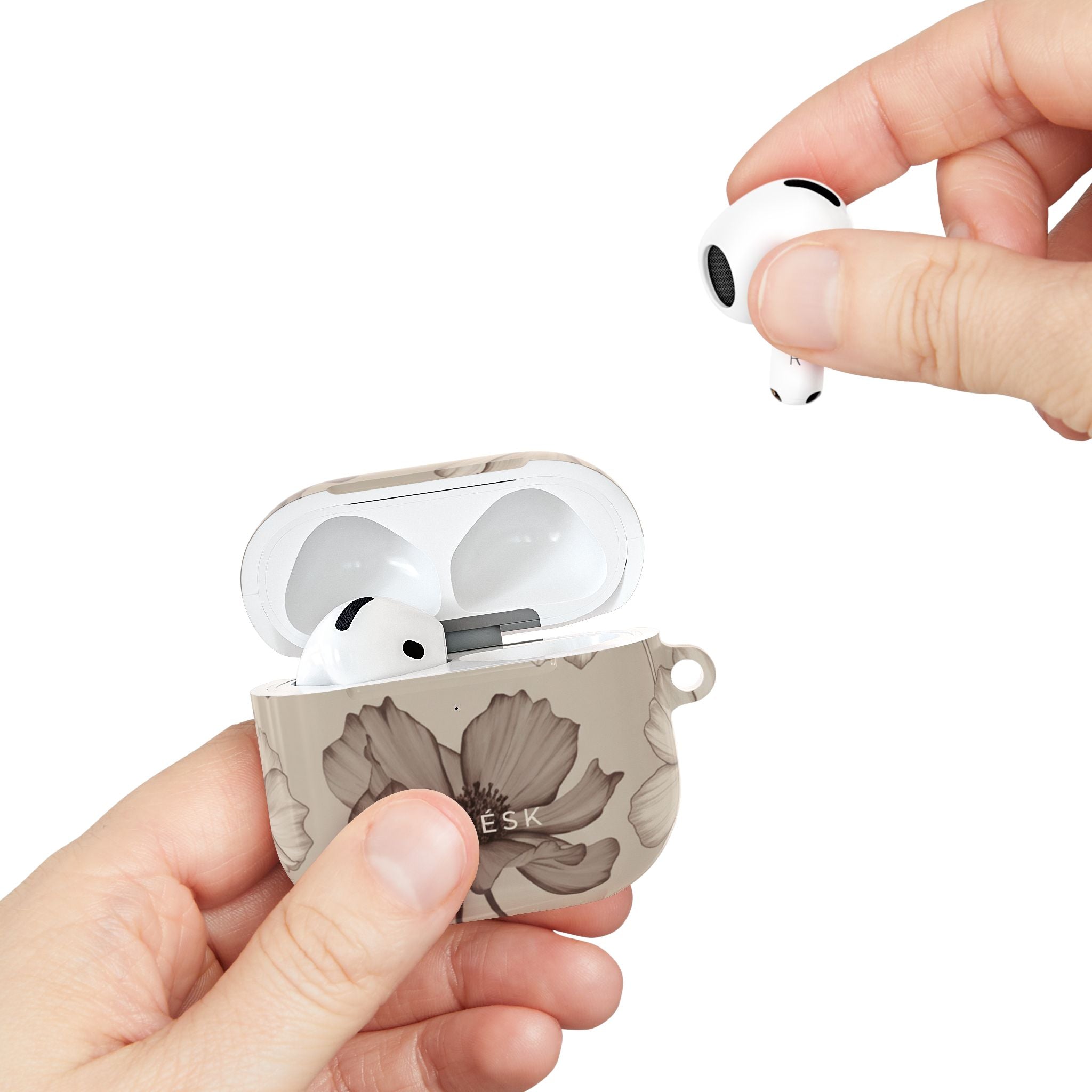 Classic Flora Earbuds Case