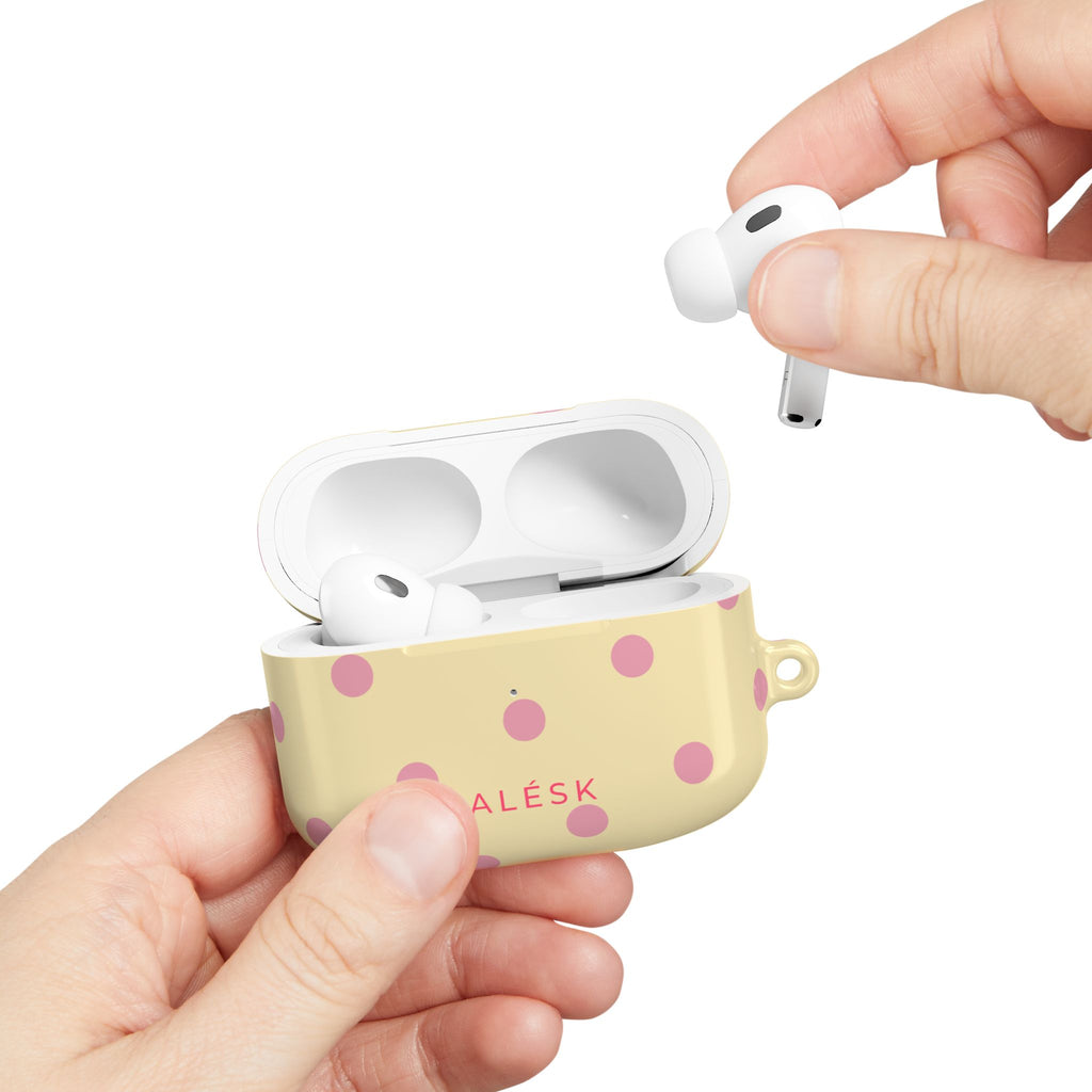 Soft Blush Earbuds Case