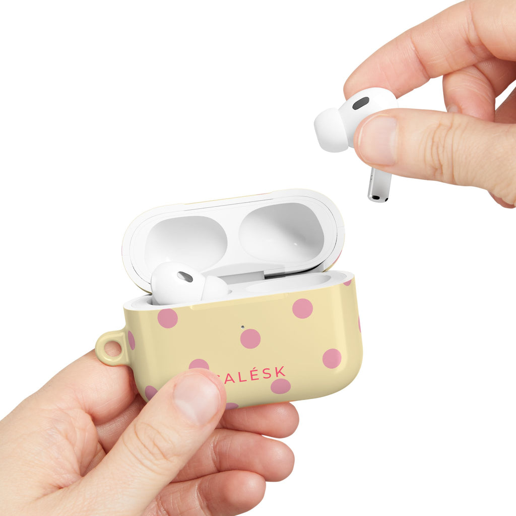 Soft Blush Earbuds Case