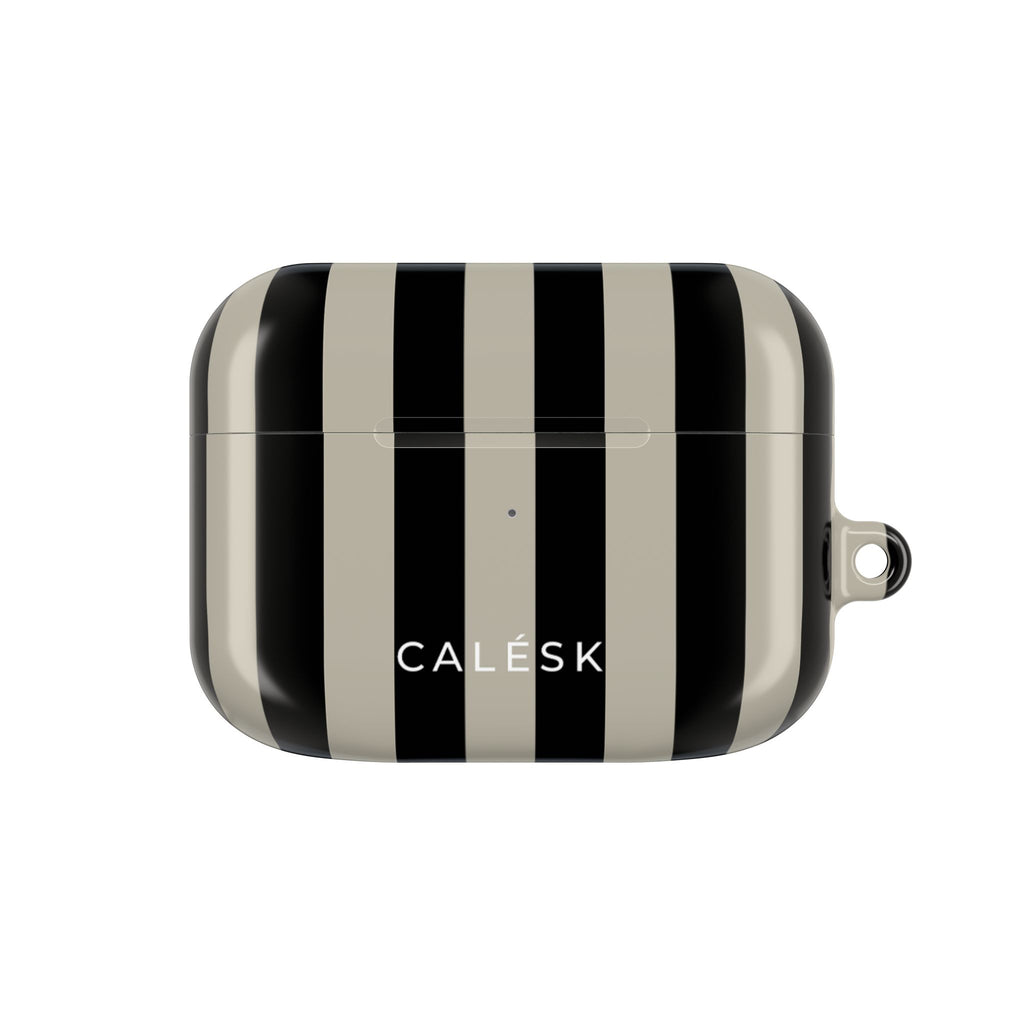 Grey Scale Earbuds Case