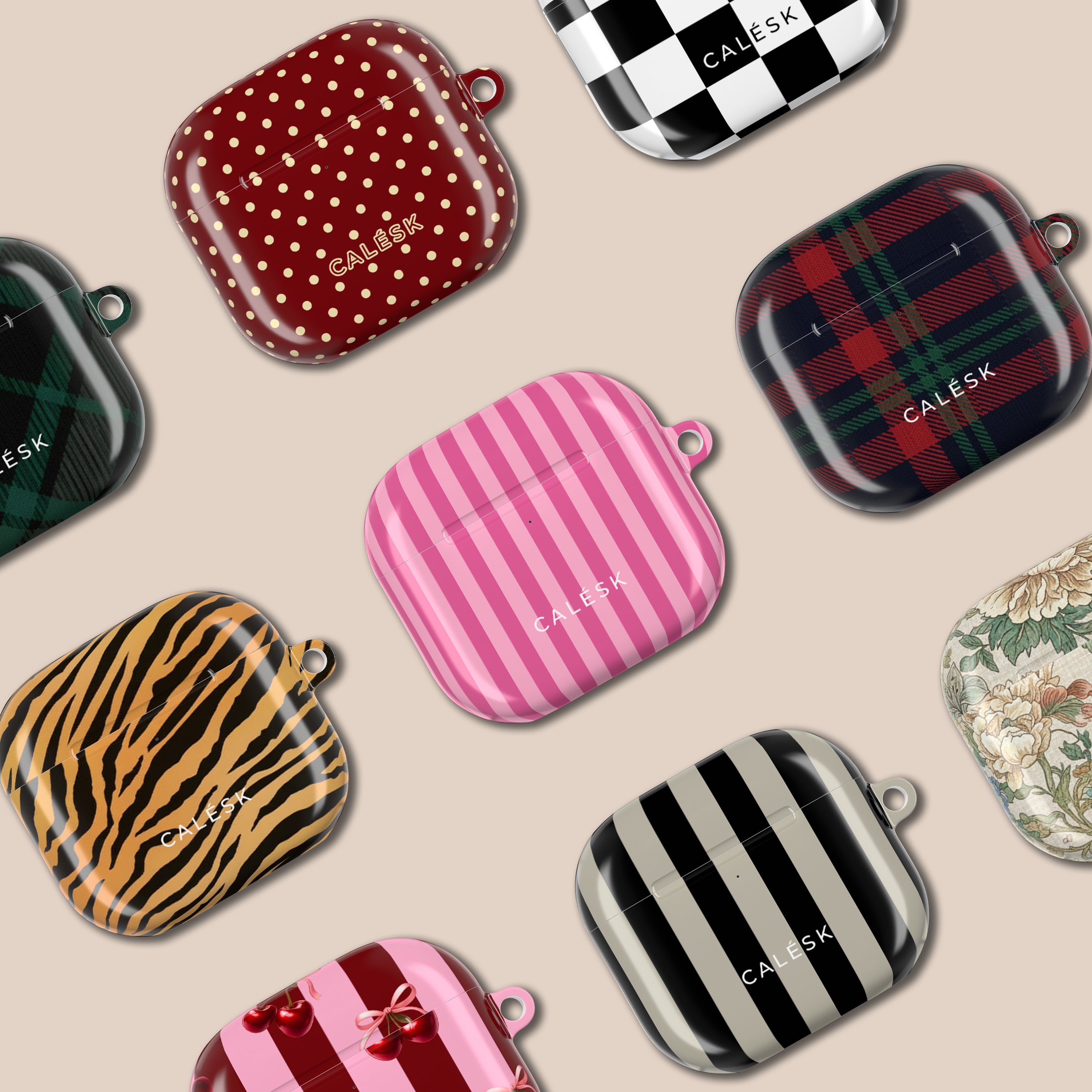 Pink Reverie Earbuds Case