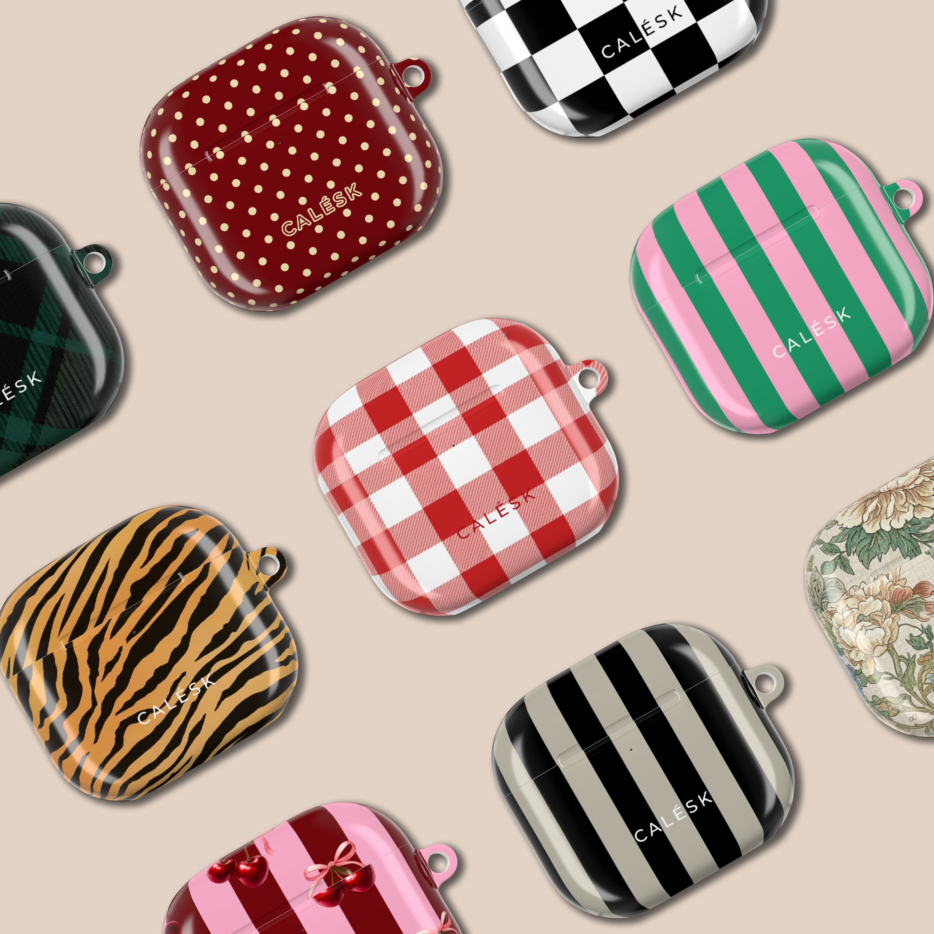 Soft Picnic Earbuds Case